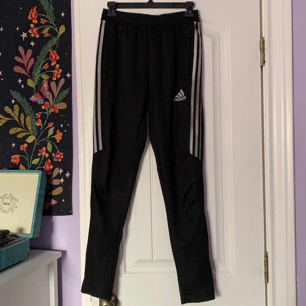 Boys Adidas joggers. Size Large.
